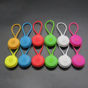 Compact LED Silicone Taillight For Bicycle Safety Light