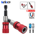 Hex Shank Magnetic Screwdriver Bit Holder with Extension Bar