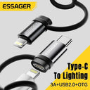 Essager Usb C Adapter - 3A Fast Charging Otg