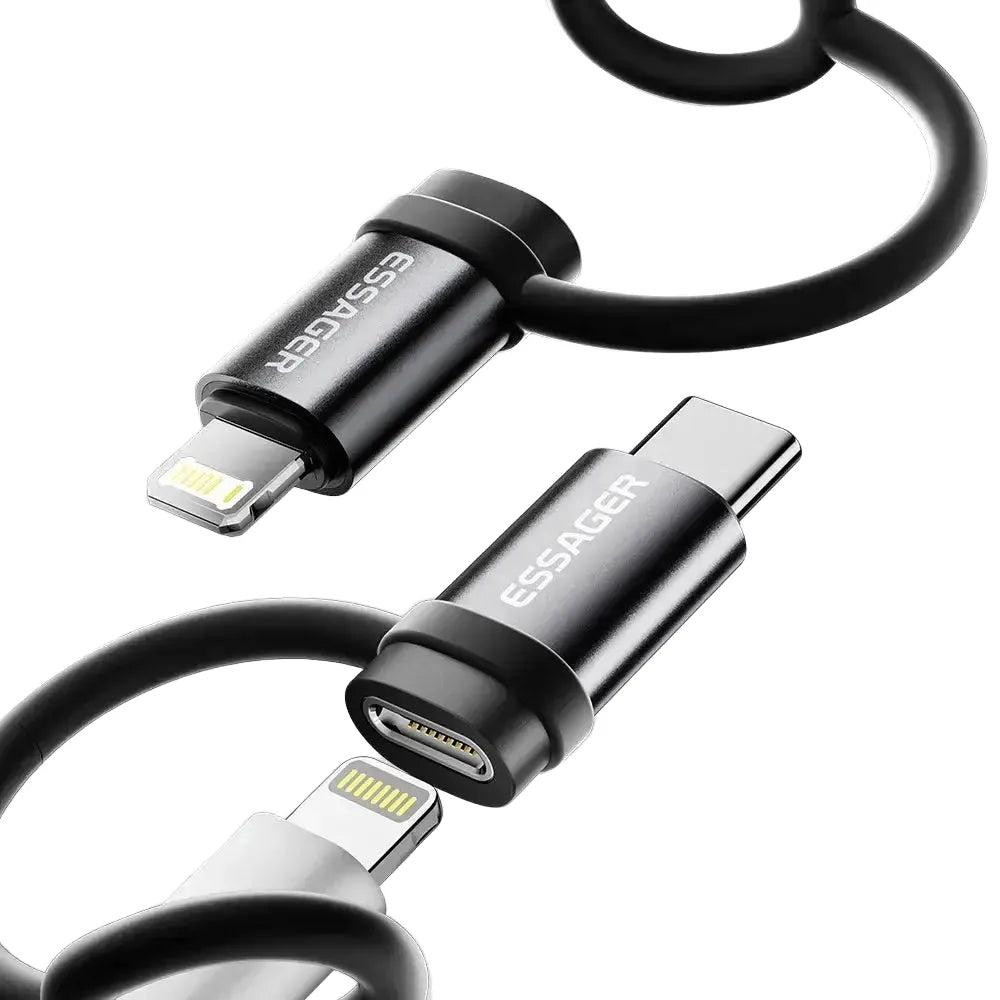 Essager Usb C Adapter - Fast Charging Otg - IOS female To C male product image