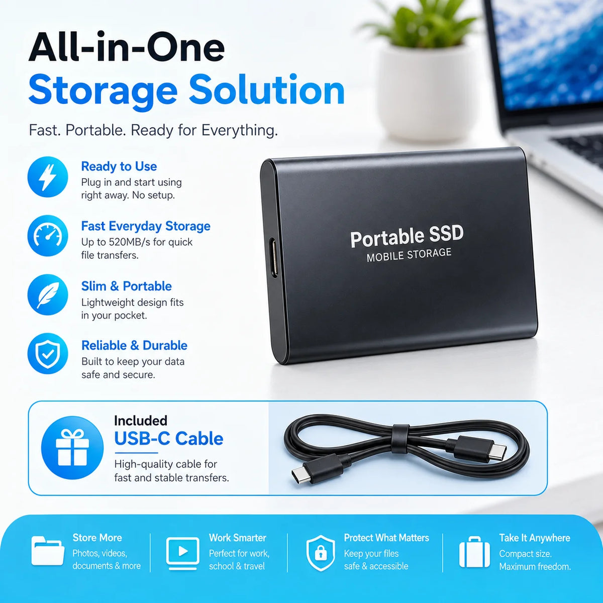 Desktop External SSD Drive