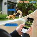 Smart Dual-Lens Outdoor Camera for Home