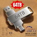 USB Flash Drives High Speed Transfer Metal Pendrive Memory Card