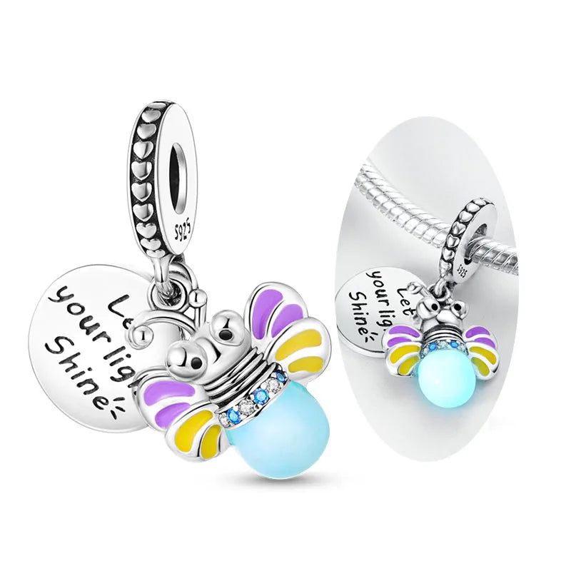Sterling Silver Charm Beads Charms