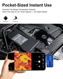 Thermal Camera for Phone 96x96 IR, 240x240 Super Res, -20~600°C, USB-C Android/iOS, 15 Palettes, 40mK, Manual Focus