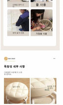 Pulley Low Stool: Wheel Children Shoe Changing