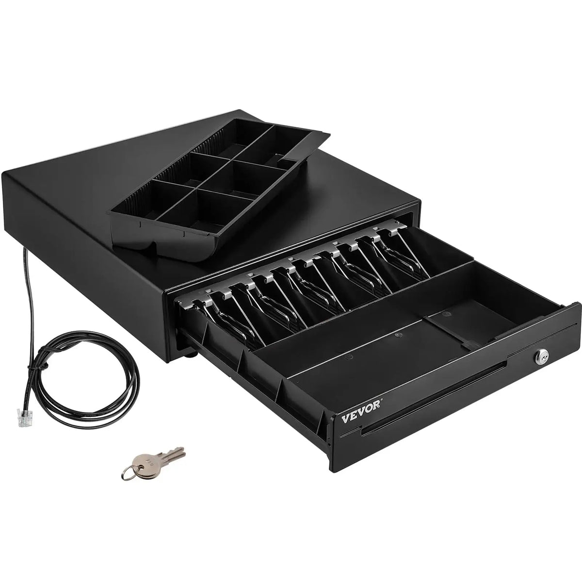 Small Office Cash Register Drawer — product view 1