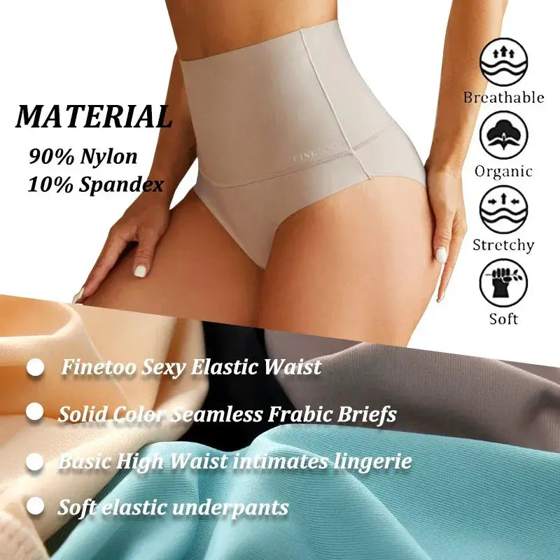 Womens Seamless Ice Silk Shapewear Bodysuit Tummy Control