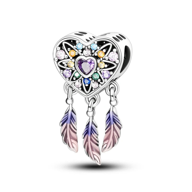 Silver Plated Charm Pet Unicorn
