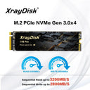 Xraydisk M2 NVMe SSD Boost System Speed High-performance Storage