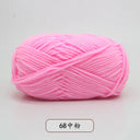 40-50g/Set 4ply Milk Cotton Knitting Yarn For Crafts Use