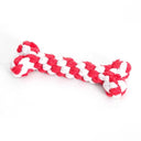 Cotton Bone Chew Toy for Small and Large Dogs Dental Care Safe Play