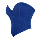 Women Overbust Corsets Crop Tops Golden Printed Bustiers