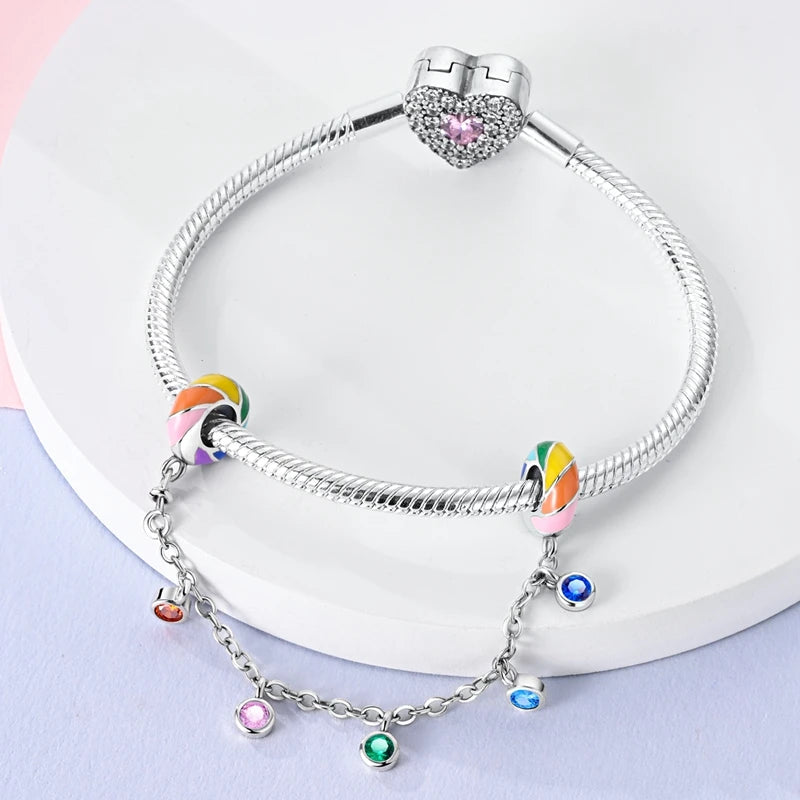 Real Sterling Silver Stars Moon