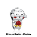 Sterling Silver Charm Fortune Cat