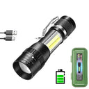 Rechargeable LED Flashlight - Waterproof Camping