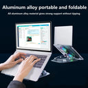 Ergonomic MacBook Stand With Dual Fans