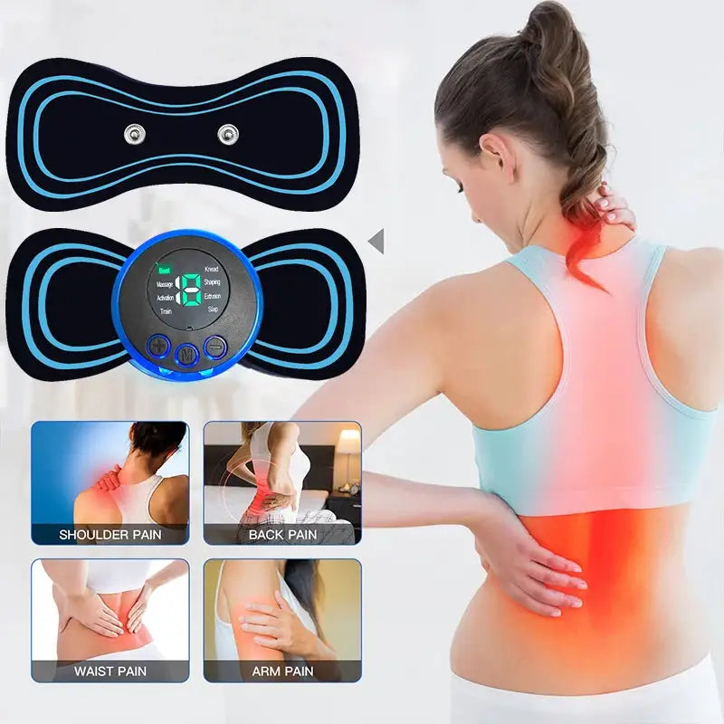 Electric Electronic Massage Pen Foot Massager Portable Neck Body Massage Trainer Massage Pen Muscle Massager Relieve Fatigue