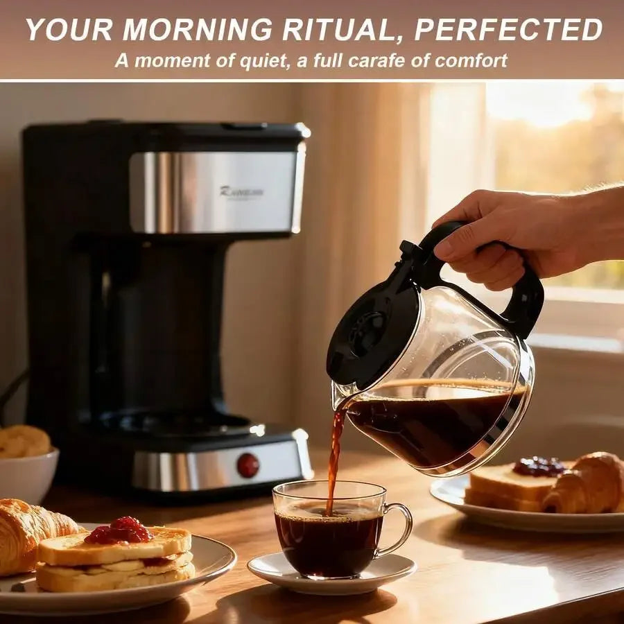 Drip Coffee Maker, Home/Office Coffee Brewing Machine — product view 7