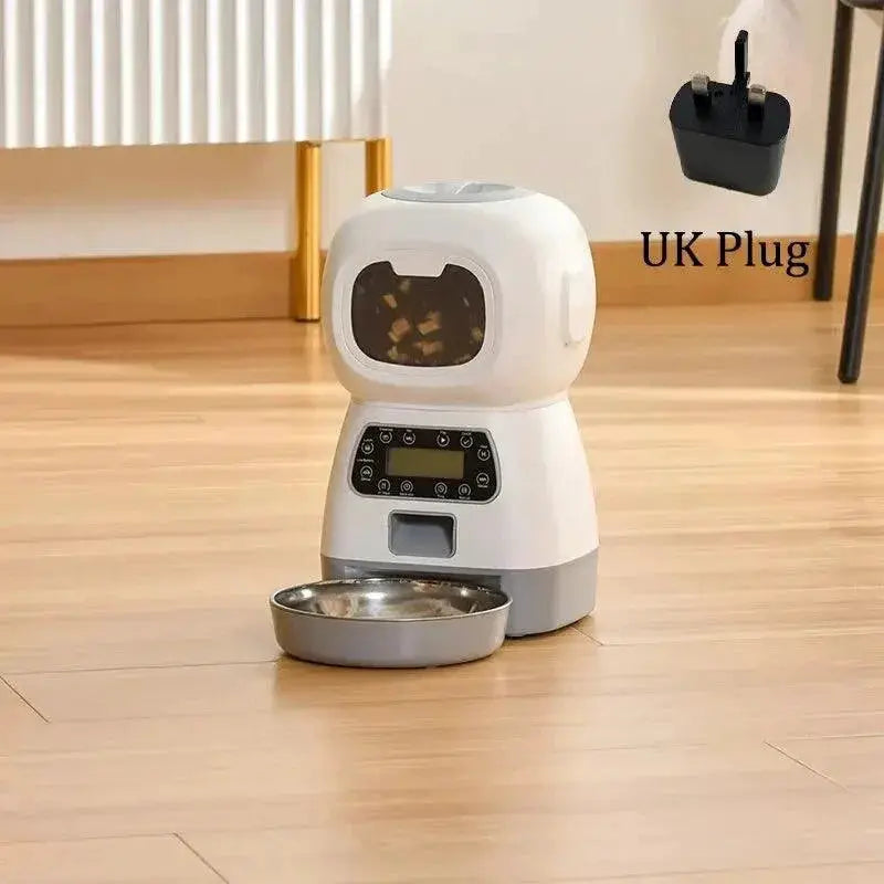 Automatic Pet Feeder With Remote Control For Cats And Dogs