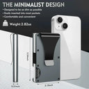 Slim RFID Wallet - Scratch Resistant Metal Clip