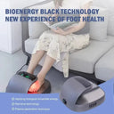 Wentun 1.0 Foot Spa 2-in-1 Foot Massage with Red Blue Light Display Stainless Steel Material Tera Hz IMD Screen for Elderly