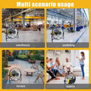 14-Inch Brushless Motor Floor Fan for Bosch DeWalt Makita