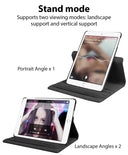 For iPad Pro 11 12.9 2022 Air 4 5 Case Rotate Stand Cover