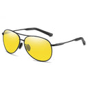 Unisex Vintage Polarized Pilot Sunglasses with UV400 Protection