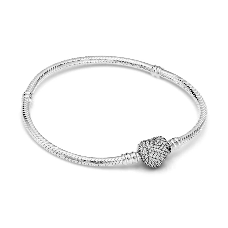 Silver Plated Art Snake Chain