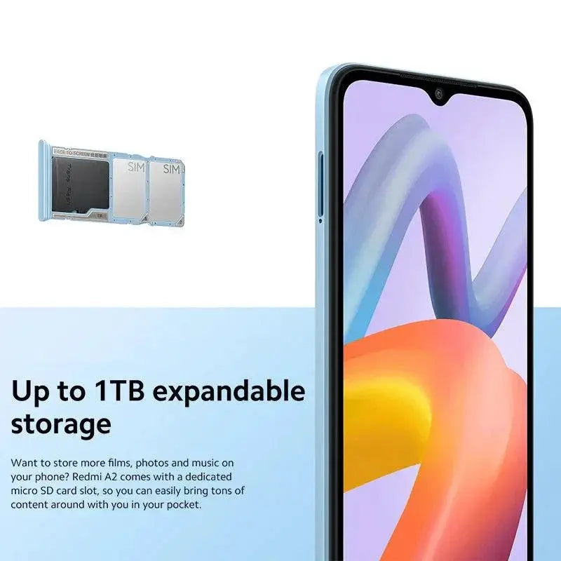 Redmi A2 Global Helio G36 Smartphone 6.52 Inch Display