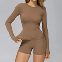 NCLAGEN Yoga Women Long Sleeve Top Dry Fit