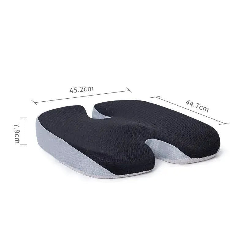 Gel Memory Foam Seat Cushion for Pain Relief and Comfort