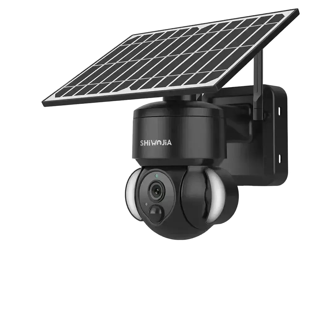 Outdoor Solar Security Camera for Home Edition AA — Black WIFI ADD 32GB