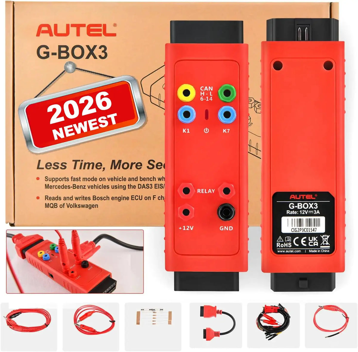 Autel Accessory Tool Upgraded of Key Programming Adapter — product view 1