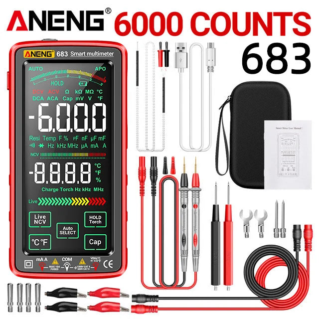 Aneng Smart Multimeter Rechargeable High-End