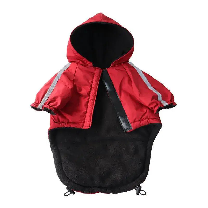 Winter Reflective Pet Hoodie for Dogs Waterproof Jacket