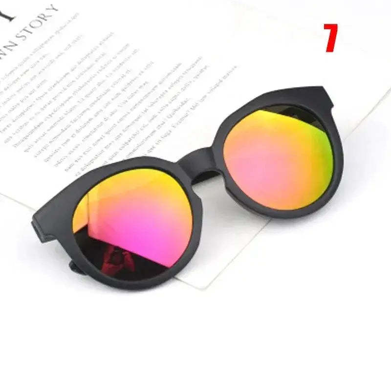 UV Shield Kids Sunglasses for Active Play — Blue
