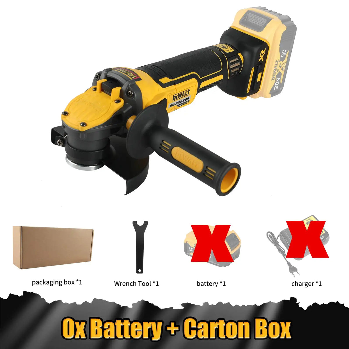 Precision Brushless Angle Grinder Pro