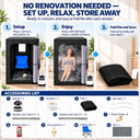 Portable Waterproof Sauna Room