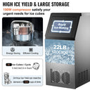 VEVOR 40KG 50KG 60KG 68KG 24H Commercial Ice Maker Machine