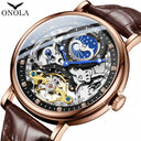 Onola Men Dual Time Auto Watch