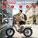 Spacewalk 1500W Folding Electric Bike