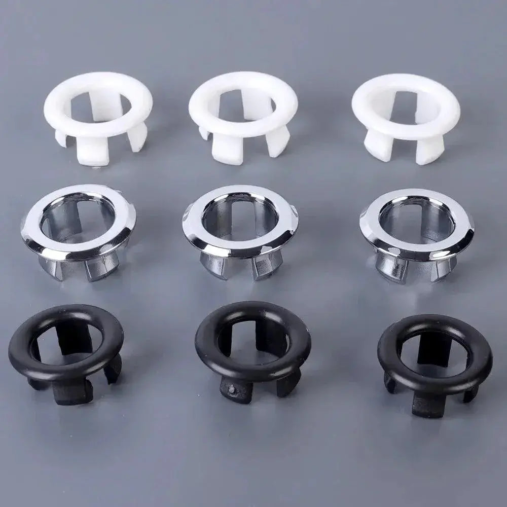 Sink Overflow Cover Set Stylish Drainage Upgrade for Kitchen