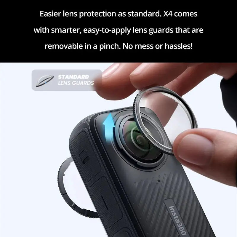 Insta360 X4 8K Panoramic Action Camera Refurbished 72MP Photos Digital Camera For Vlogging Cameras FlowState Stabilization 10M Waterproof Go Pro Vlogging 360° Camera Fast Shipping From US