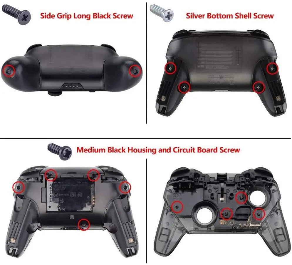 eXtremeRate Faceplate Backplate Grips Shell
