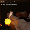 Ultrasonic Aroma Diffuser: 3D Moon Air Humidifier 880ML