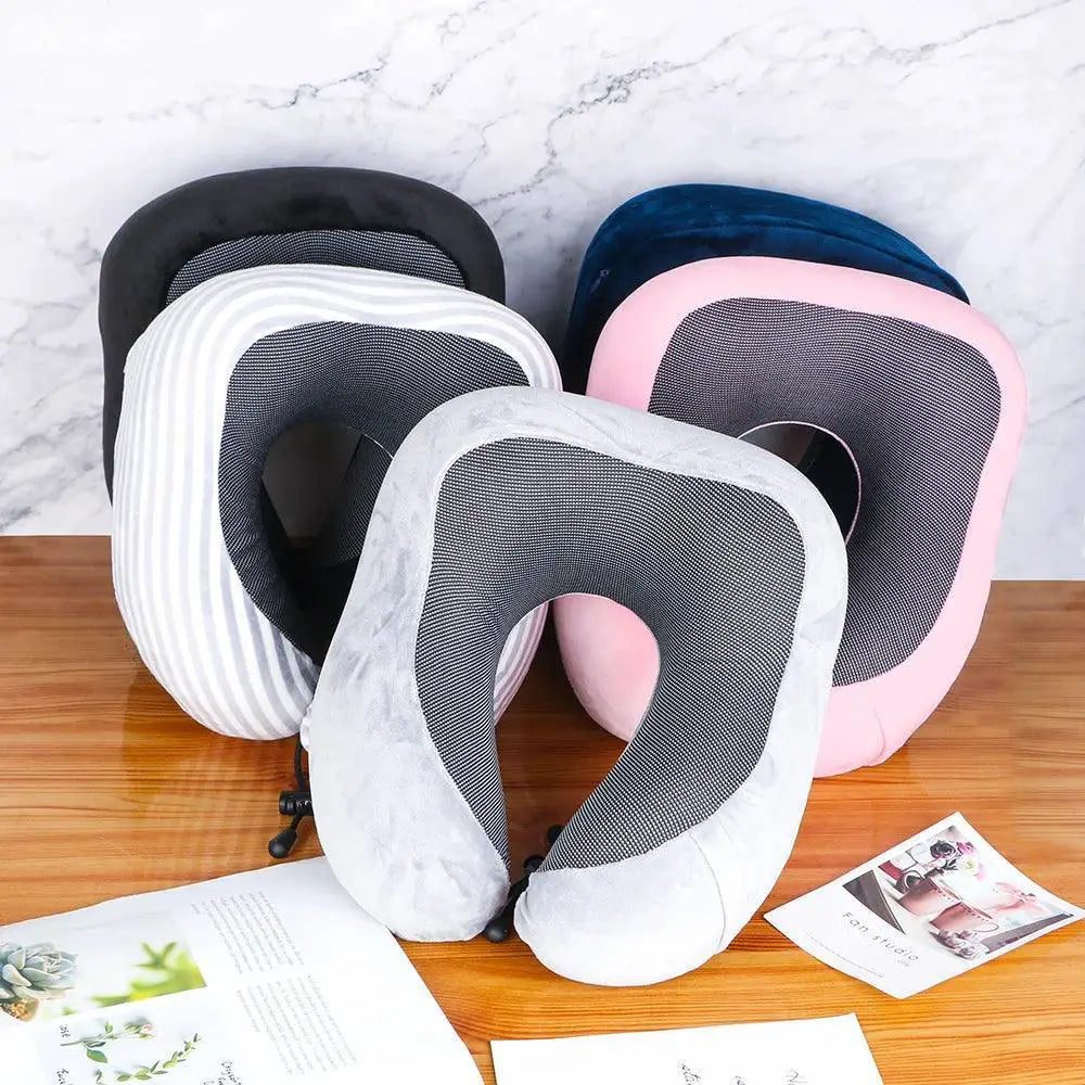 Ergonomic Travel Pillow For Neck Pain Relief And Comfort