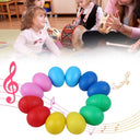 12Pcs Egg Shakers Musical Instruments for Kids Learning Set