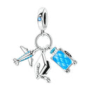 Charm Sterling Silver Happy Graduation